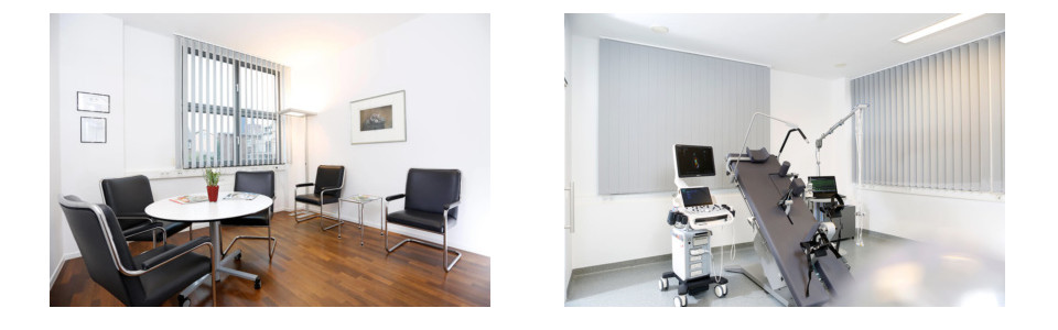 Behandlungszimmer Dr. Diekmann, Wartezimmer Dr. Diekmann